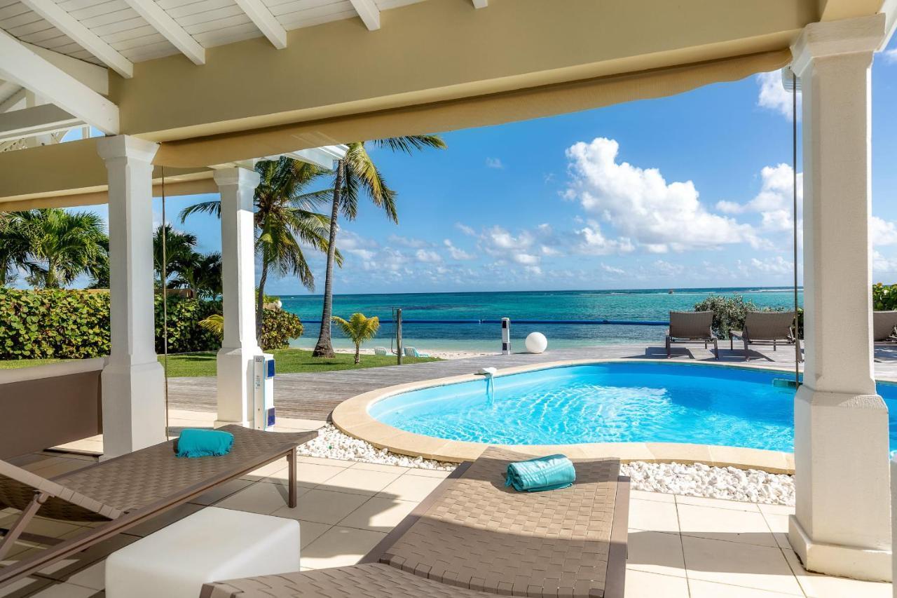 Villa Marine 5 Etoiles Sur La Plage Du Lagon A Deux Pas Du Golf แซงต์-ฟรองซัวส์ ภายนอก รูปภาพ