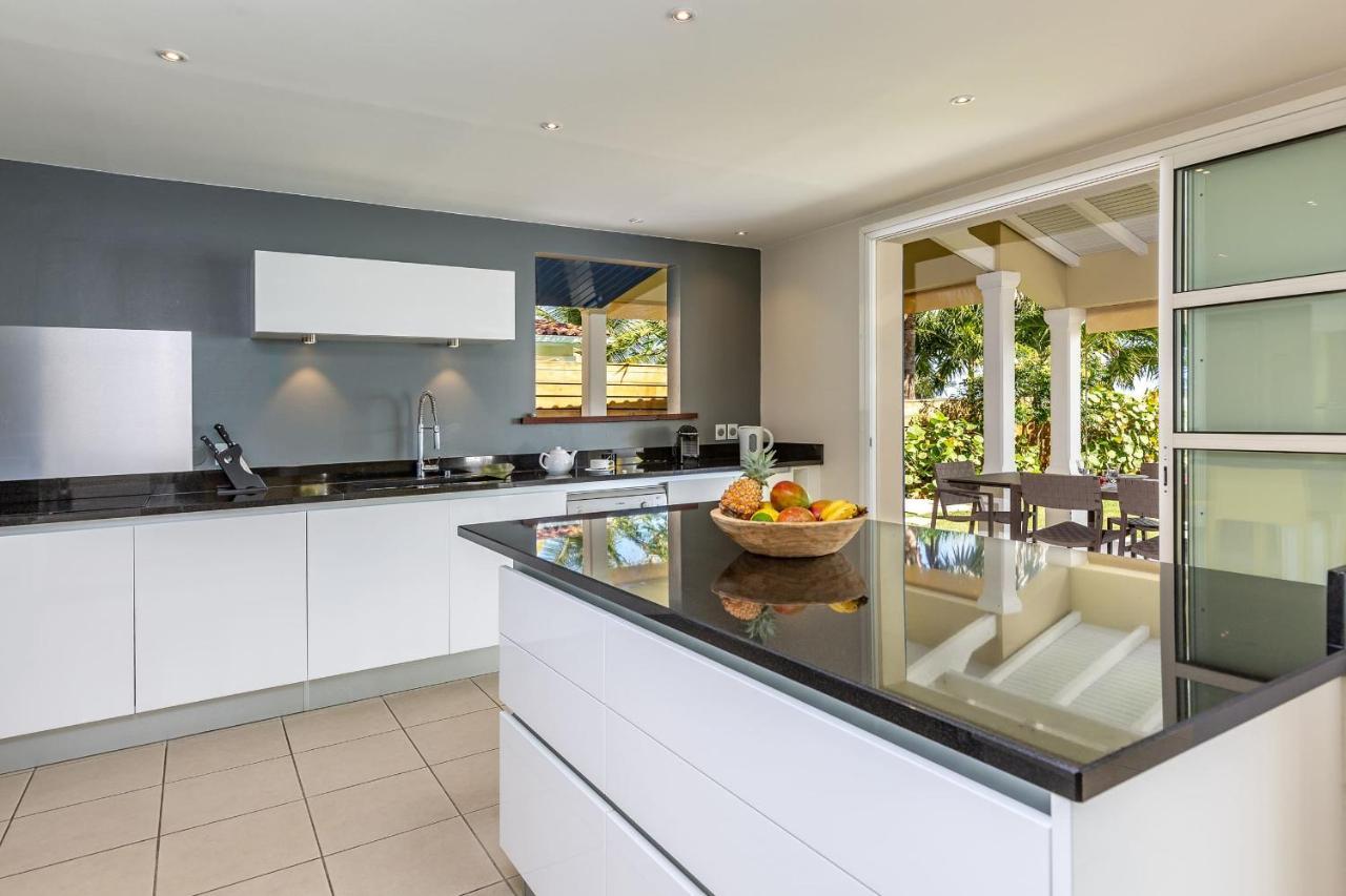Villa Marine 5 Etoiles Sur La Plage Du Lagon A Deux Pas Du Golf แซงต์-ฟรองซัวส์ ภายนอก รูปภาพ