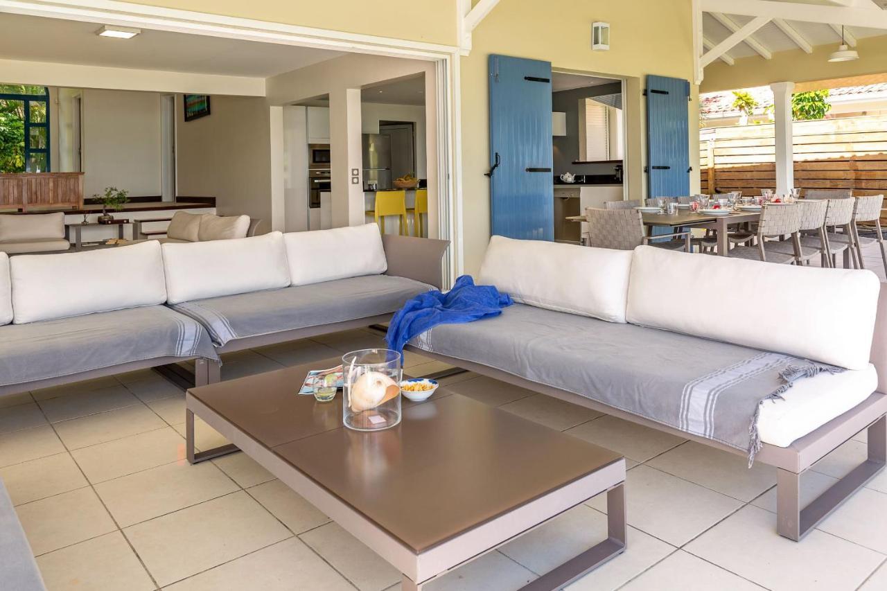 Villa Marine 5 Etoiles Sur La Plage Du Lagon A Deux Pas Du Golf แซงต์-ฟรองซัวส์ ภายนอก รูปภาพ