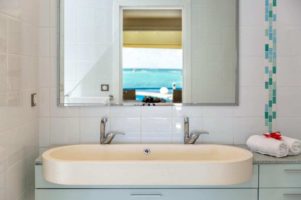 Villa Marine 5 Etoiles Sur La Plage Du Lagon A Deux Pas Du Golf แซงต์-ฟรองซัวส์ ภายนอก รูปภาพ